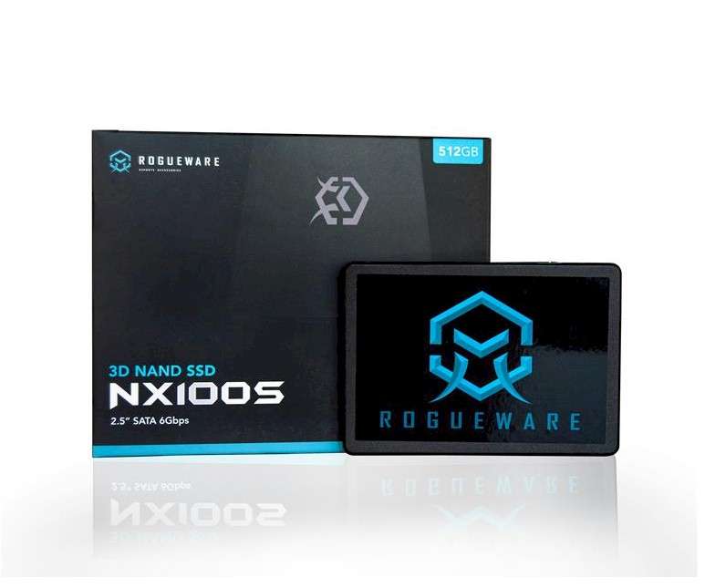 Rogueware NX100S 512GB SATA3 2.5" 3D NAND SSD