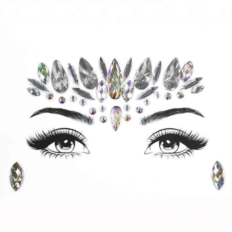 Nordik Beauty Gem Festival Face Stickers