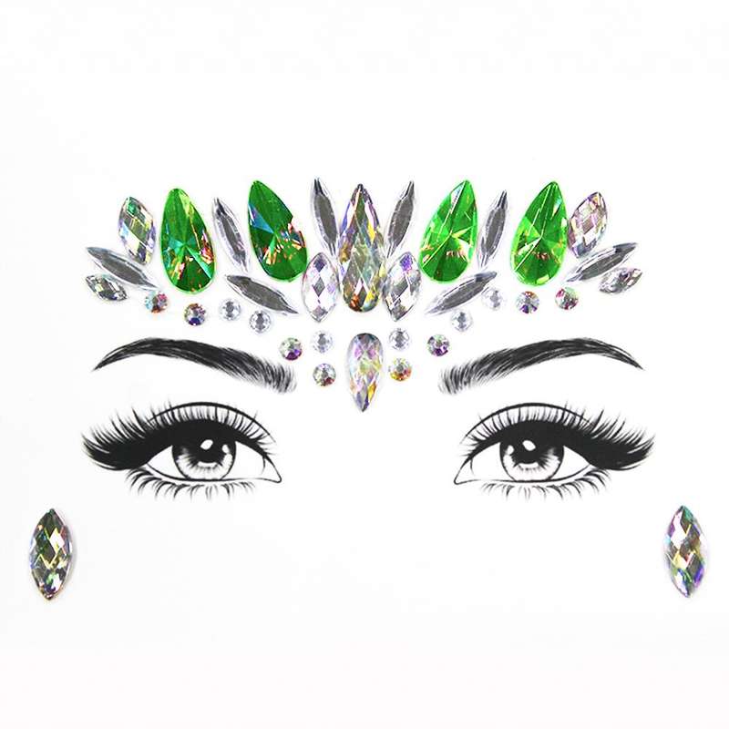 Nordik Beauty Gem Festival Face Stickers