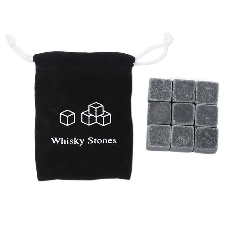 Kitchen Kult Whiskey Chilling Stones Set of 9