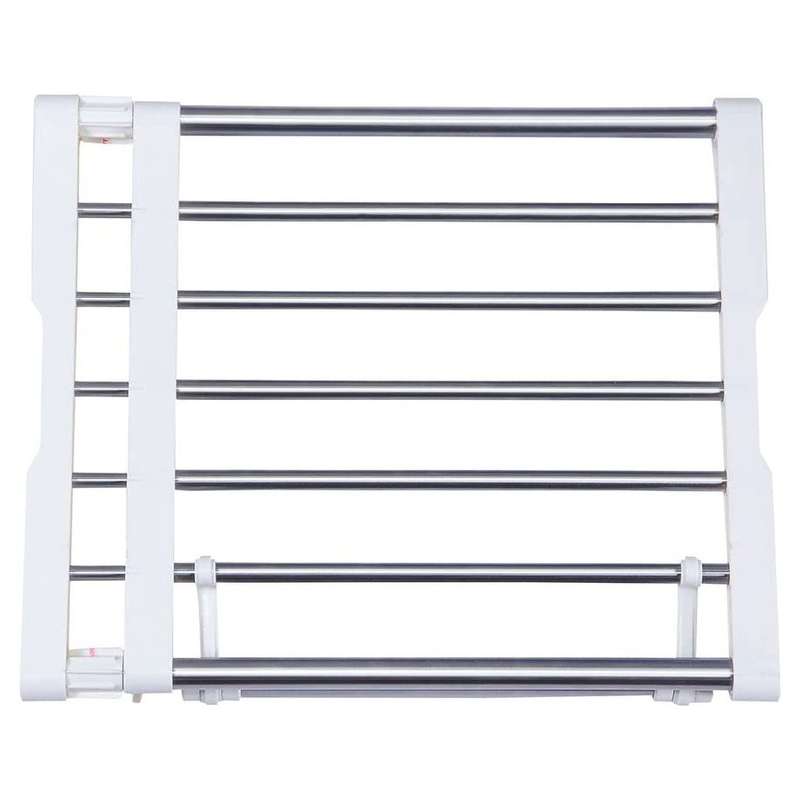 Home Guru Expandable Closet Shelf &amp; Rod Kit