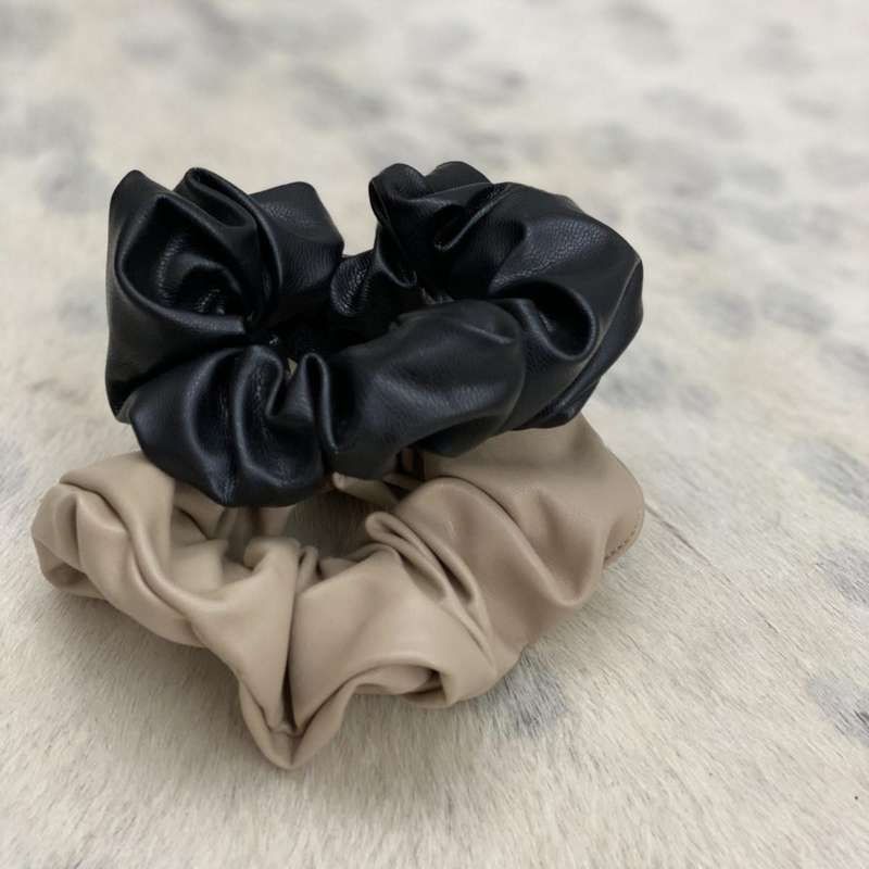 Nordik Beauty Large Vegan Leather Scrunchie