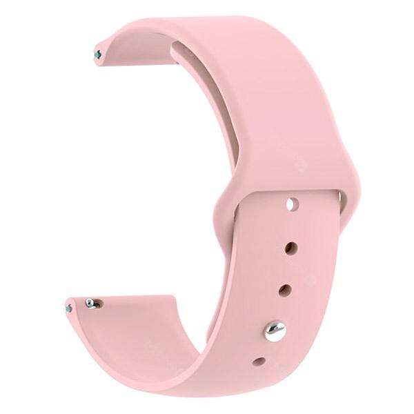 Zonabel Fitbit Versa Silicone Replacement Strap - Pink Sand (Small)