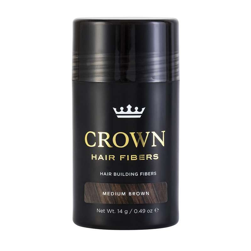 CROWN Hair Fibers Hair Loss Concealer  14g  40 Day Supply