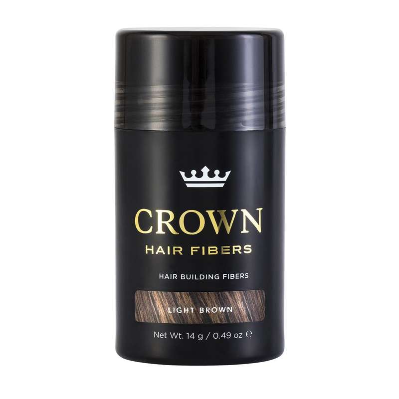 CROWN Hair Fibers Hair Loss Concealer  14g  40 Day Supply