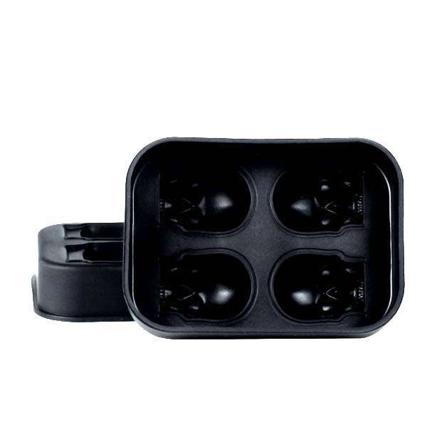 Kitchen Kult Skull Head Silicone Ice Tray - 4 Slots