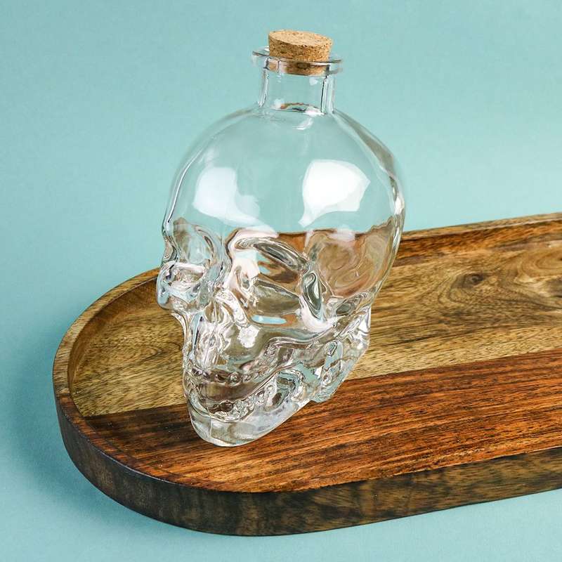 Kitchen Kult Crystal Head Skull Whiskey Decanter - 750ml