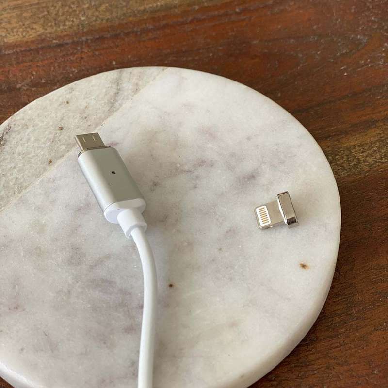 Zonabel 2-in-1 Micro USB Magnetic Charger Cable