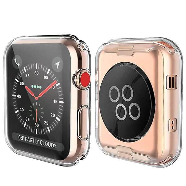 Zonabel Built-in Face Cover TPU Case for Apple Watch - 40mm