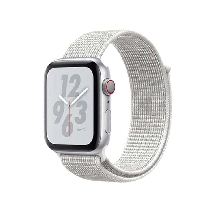 Zonabel 38/40/41mm Apple Watch Replacement Nylon Loop Strap - White