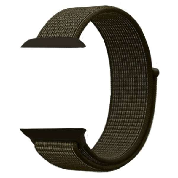 Zonabel 42/44/45mm Apple Watch Replacement Nylon Loop Strap Military Green