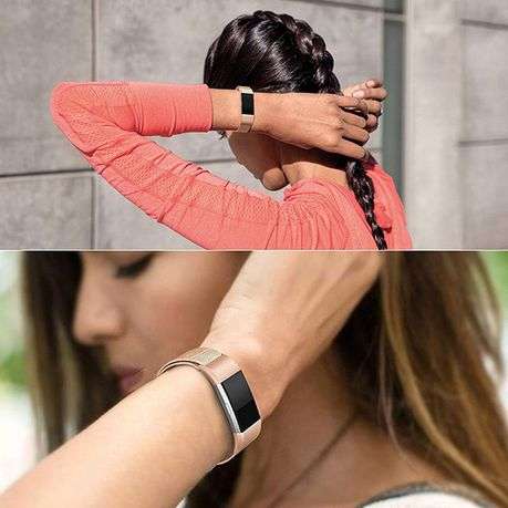 Zonabel Fitbit Charge 2 Milanese Strap (Large)