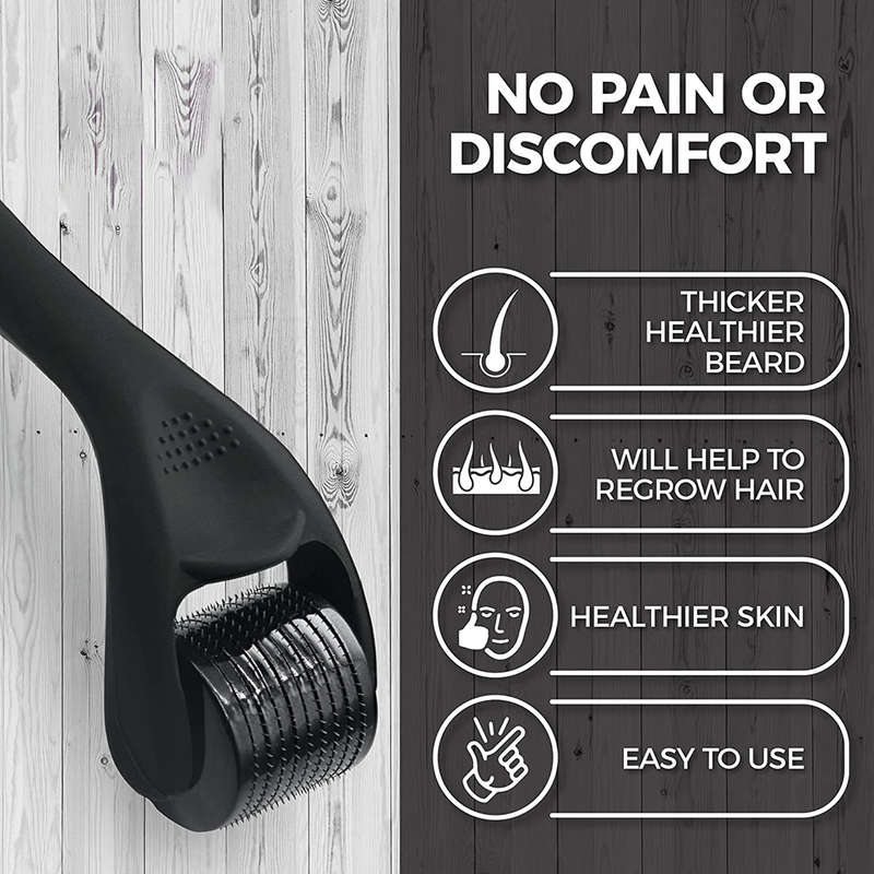 Mens Derma Roller for Beard Growth (0.5mm)