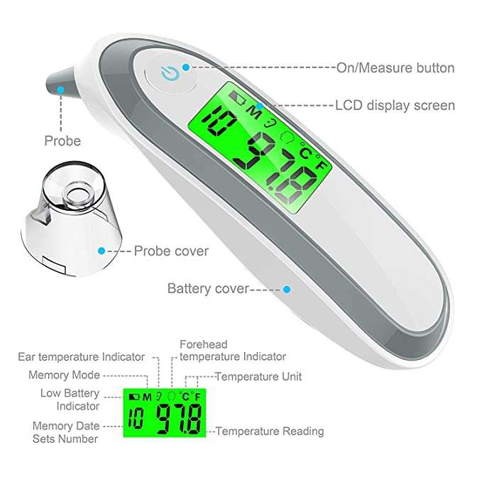 Bum Bum Baby Digital Medical Infrared Thermometer