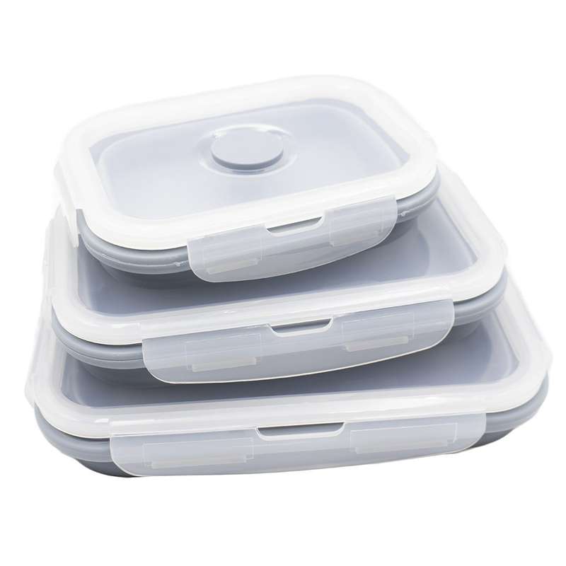 Home Guru Rectangular Collapsible Containers - 3 Pack