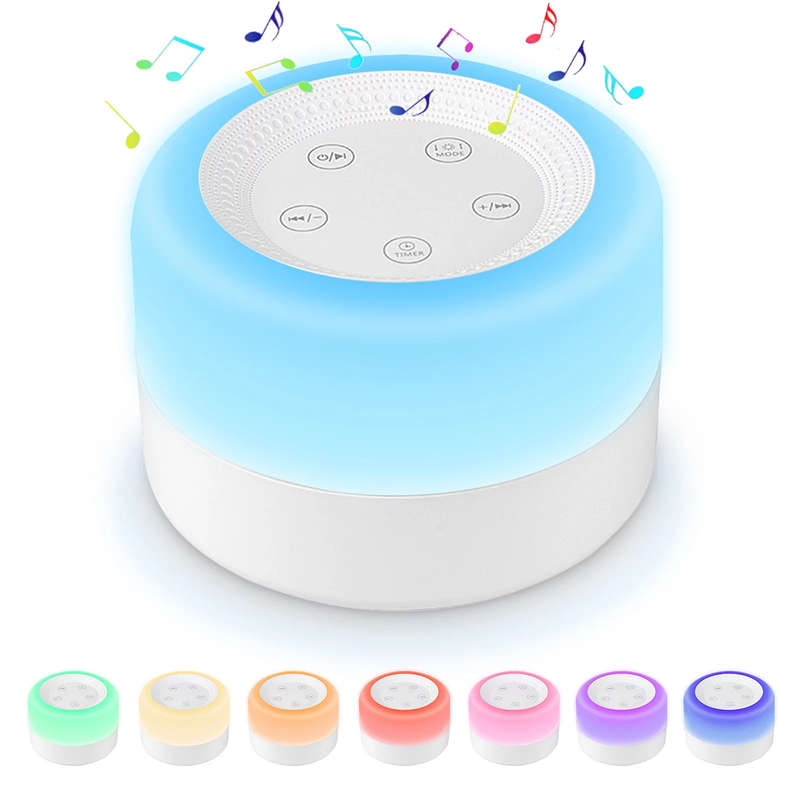Bum Bum Baby Portable White Noise Machine with Night Light