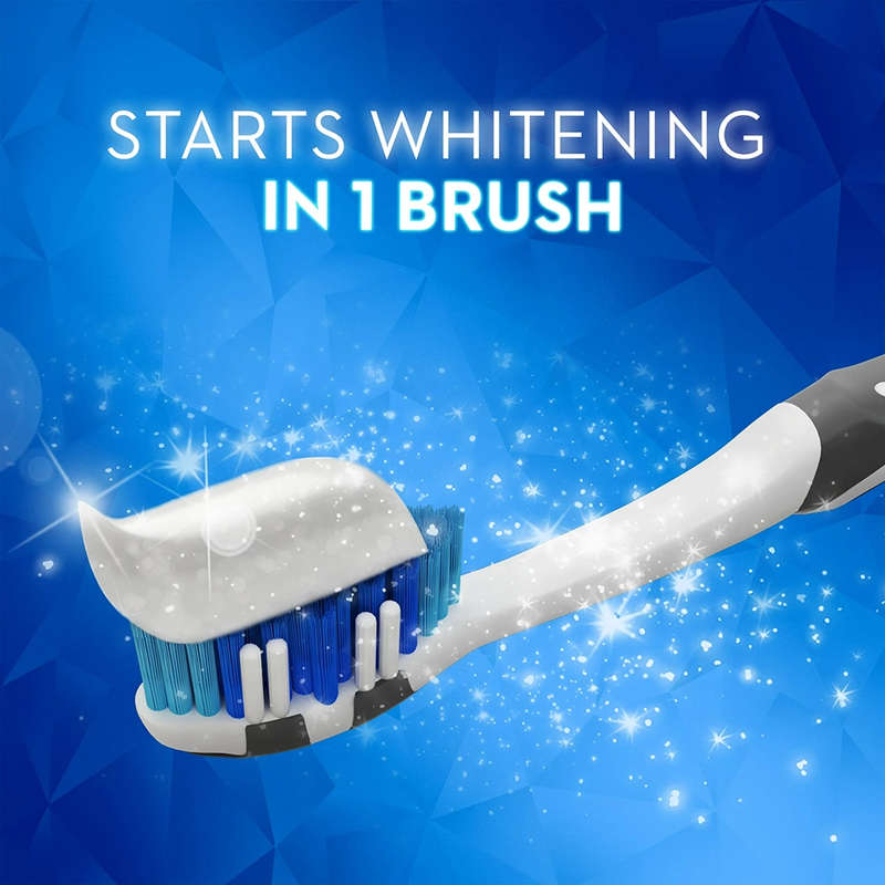 Crest 3D White Advanced Whitening Toothpaste - 147g (Pack of 5)