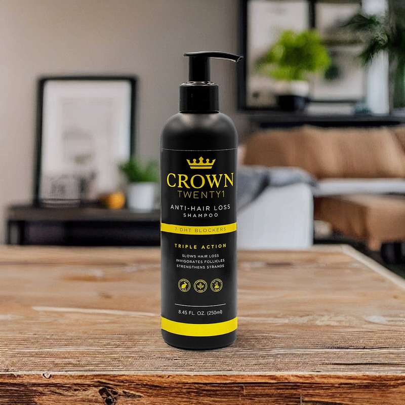 Crown Twenty1 Triple Action Anti-Hair Loss Shampoo (250ml)