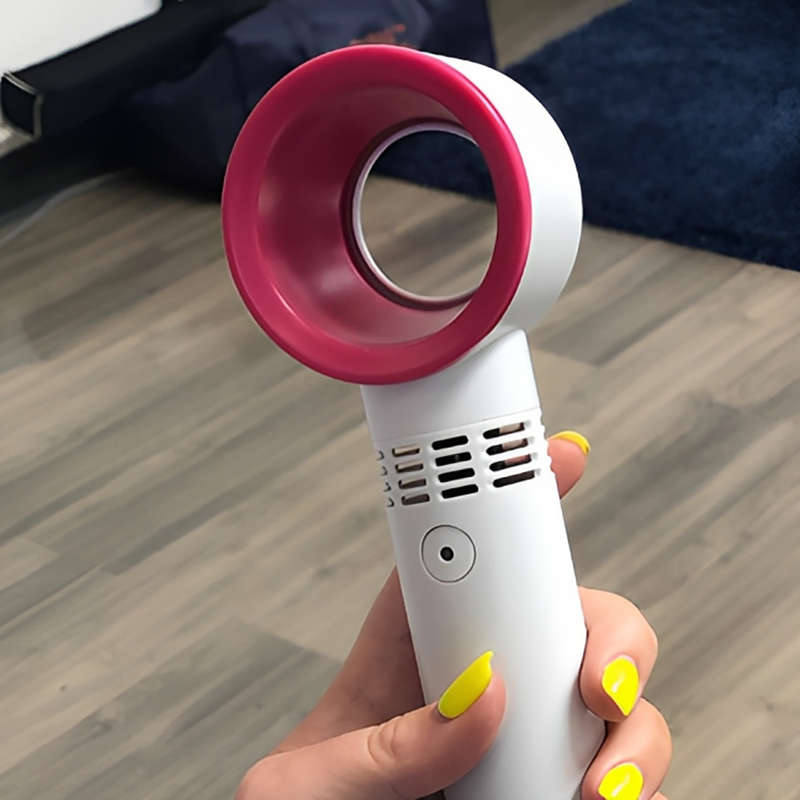 Nordik Beauty Handheld Cooling Bladeless Rechargeable Mini Fan