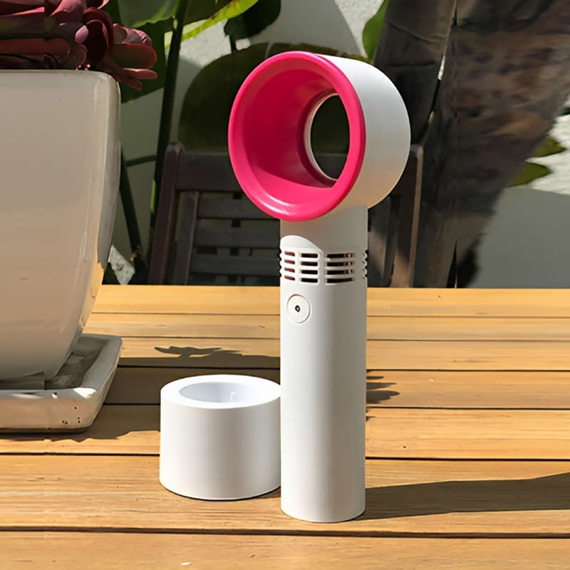 Nordik Beauty Handheld Cooling Bladeless Rechargeable Mini Fan