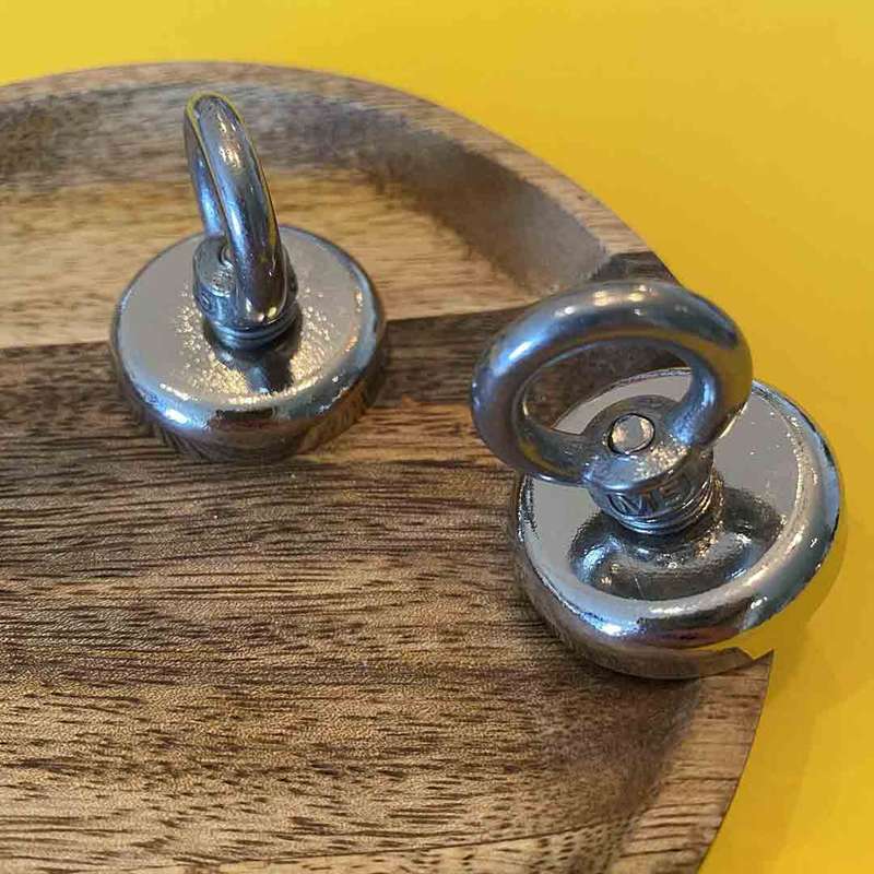 Kitchen Kult Heavy Duty Multi-Use Magnets With Hooks - 4 Pack