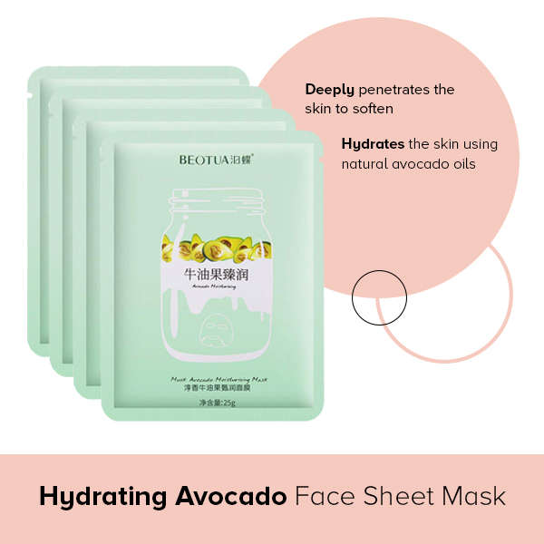 Korean Skincare Sheet Masks - Hydrating, Anti-Aging , Purifying (6 Pack)