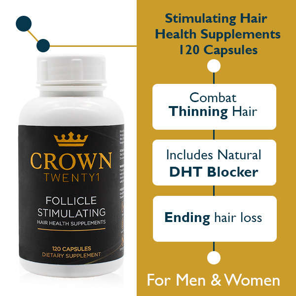 Crown Twenty1 Hair Loss Prevention and Hair Stimulating Combo