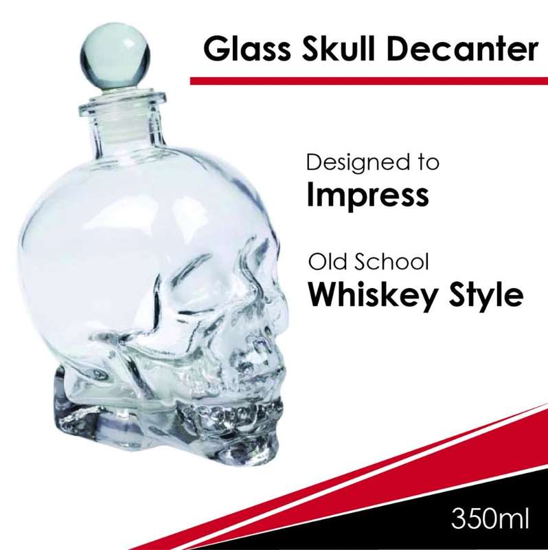 The Ultimate Whiskey Gift Set: Decanter, 2 x Glasses and Whiskey Stones