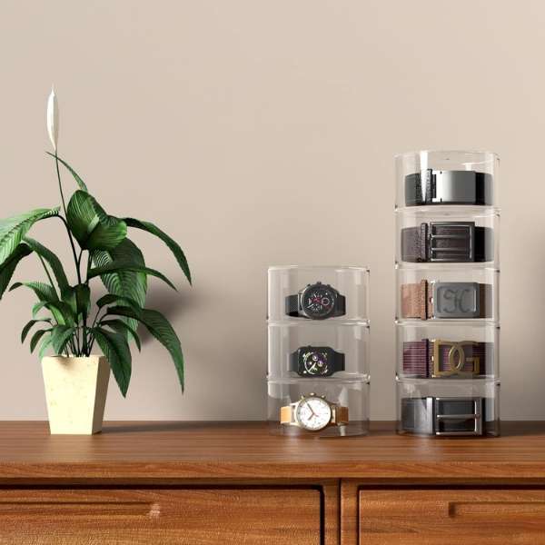Belt and Accessory Organiser and Display Holder Five-Layers