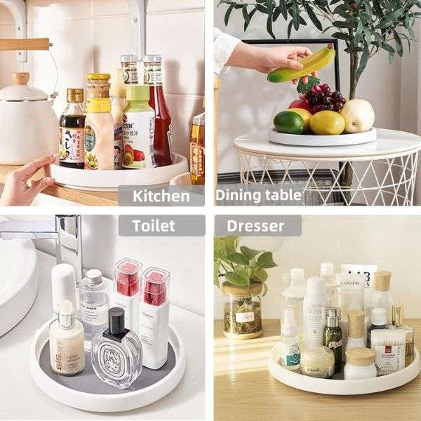 Lazy Susan Non-Slip Rotating Organiser