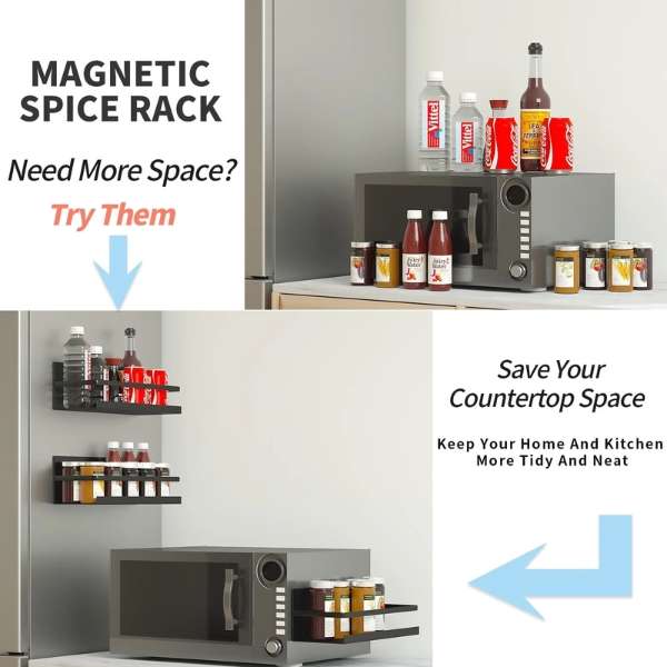 Home Guru Magnetic Smart Storage Shelf