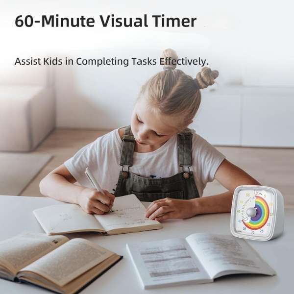 Kids Rainbow Visual Timer