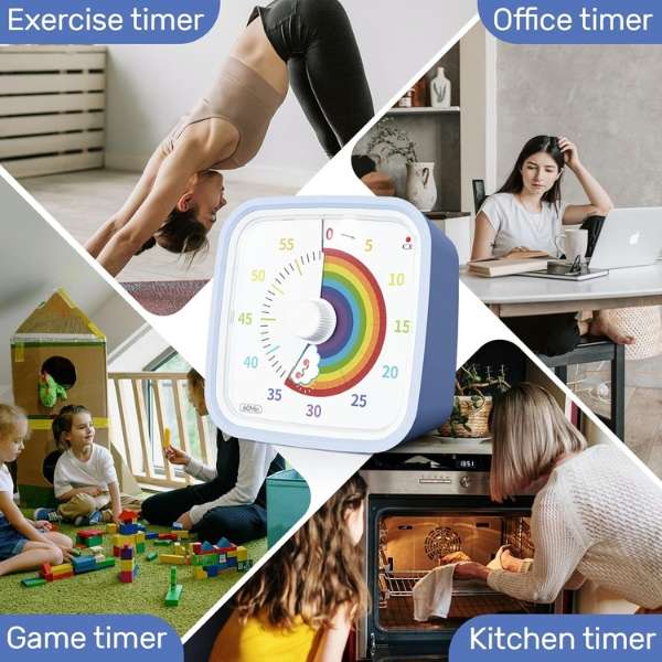 Kids Rainbow Visual Timer