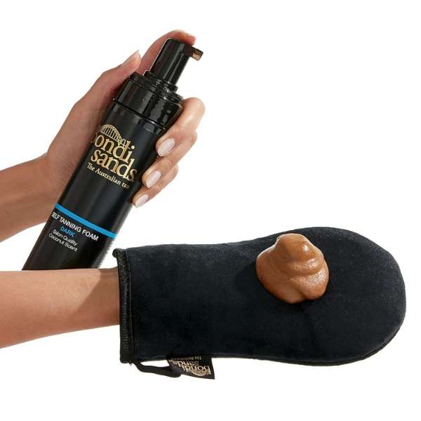 Bondi Sands Dark Self Tanning Foam Kit (2 x Dark Tanning Foam + 1 Mitt)