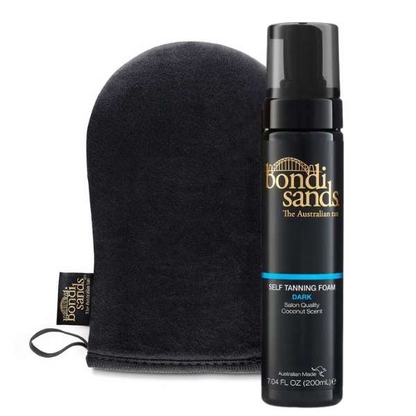 Bondi Sands Dark Self Tanning Foam Kit (1 x Dark Tanning Foam + 1 Mitt)