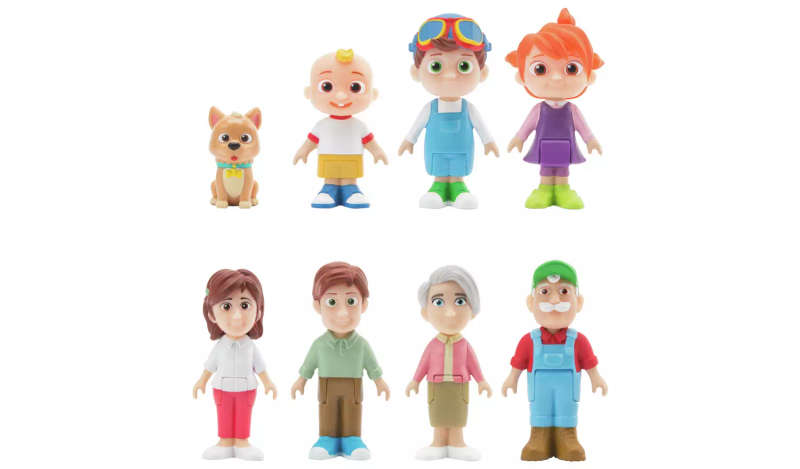 CoComelon Family 8 Figure Set - ORIGINAL  CoComelon Toys