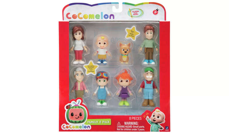 CoComelon Family 8 Figure Set - ORIGINAL  CoComelon Toys