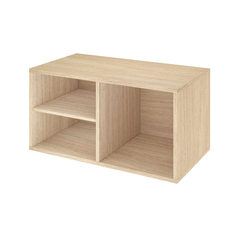 Bathroom cabinet big open SENSEA Easy oak 70x36X38cm