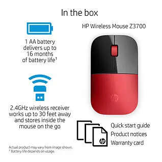 HP Z3700 WIRELESS MOUSE