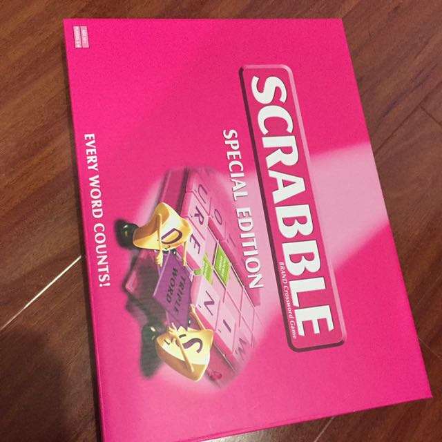Pink Scrabble Special Edition