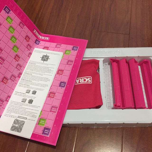 Pink Scrabble Special Edition