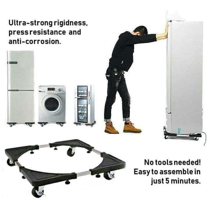 Special Base For Washing Machine And Refrigerator
