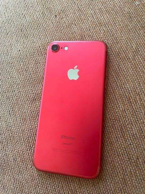 iPhone 7 - Red - 128GB - Excellent Condition
