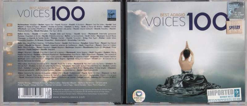100 Best Adagio Voices (6CDs)