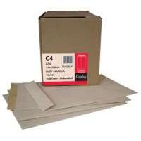 Croxley C4 Brown Gummed Envelopes (Box of 250)