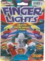 Ja-Ru Battery Operated Finger Lights (3 Pack)