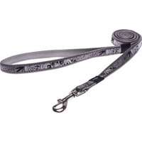 Rogz Fancy Dress Scooter Fixed Dog Lead - Medium 16mm (Silver Gecko Design)