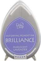 Tsukineko Brilliance Dew Drop Ink Pad - Pearlescent Lavender