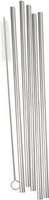 Mix It Up - Stainless Steel Straws (Silver)(5 Pack)