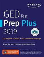 GED Test Prep Plus 2019 - 2 Practice Tests + Proven Strategies + Online (Paperback, Revised, Revised